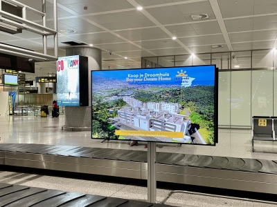 Pantalla indoor de 166x93 cm en Málaga, Málaga