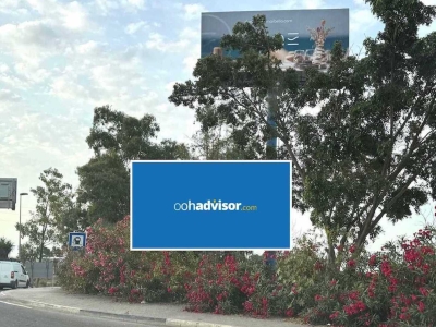 Valla publicitaria de 8x3 m en Marbella, Málaga